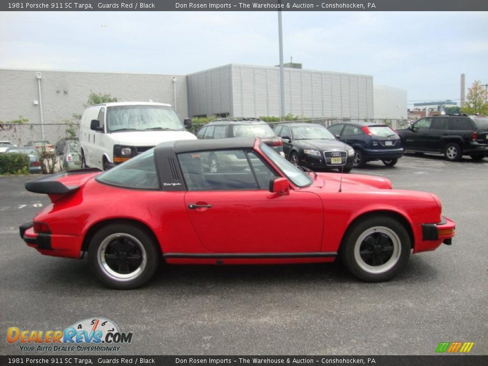 Guards Red 1981 Porsche 911 SC Targa Photo #7