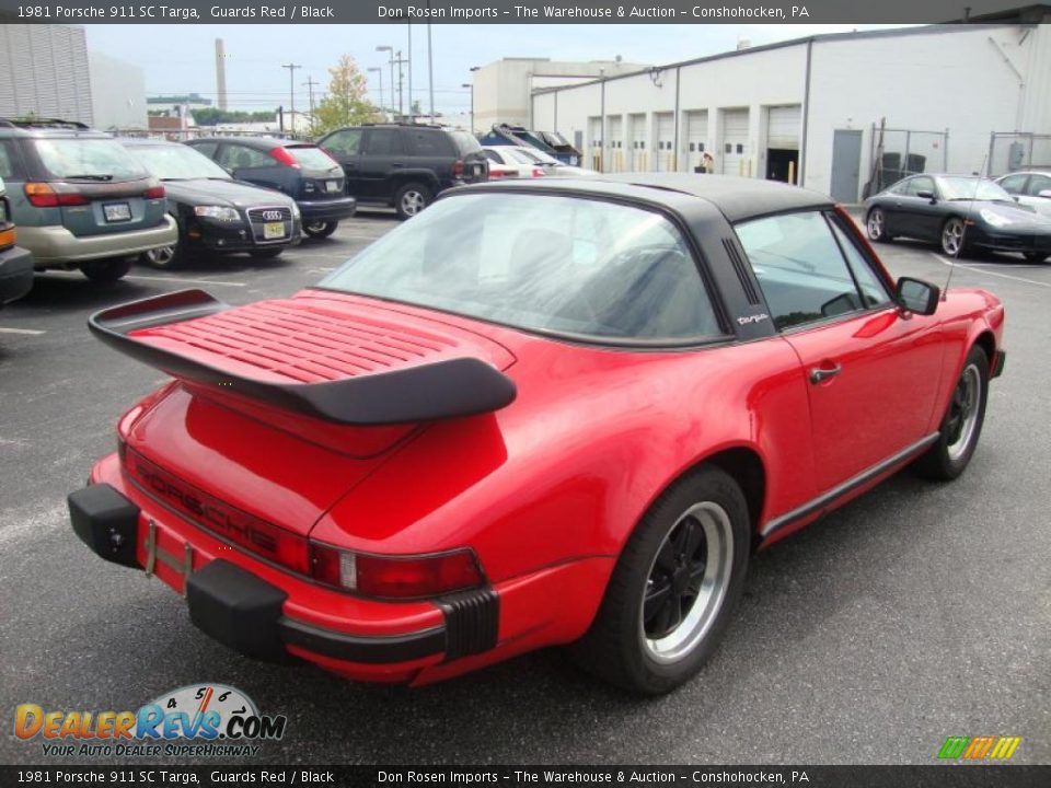 Guards Red 1981 Porsche 911 SC Targa Photo #8