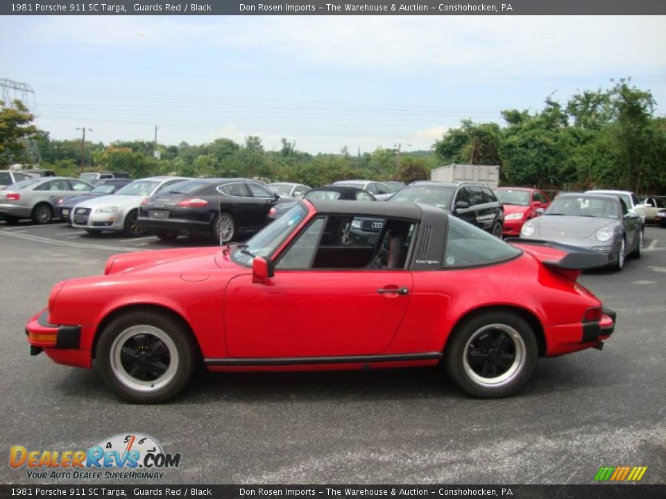 Guards Red 1981 Porsche 911 SC Targa Photo #11
