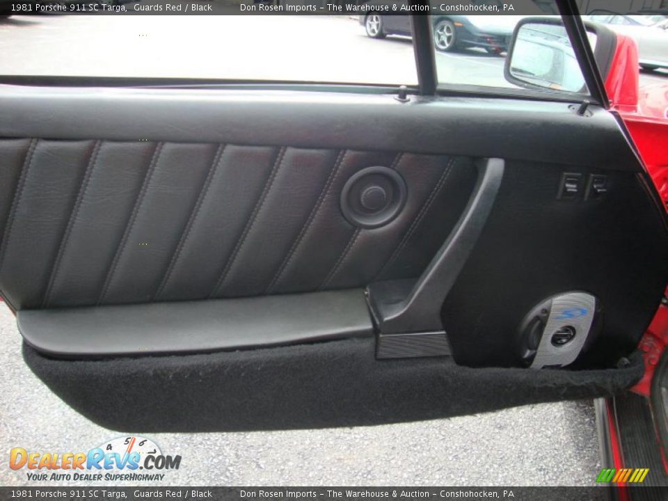 Door Panel of 1981 Porsche 911 SC Targa Photo #14