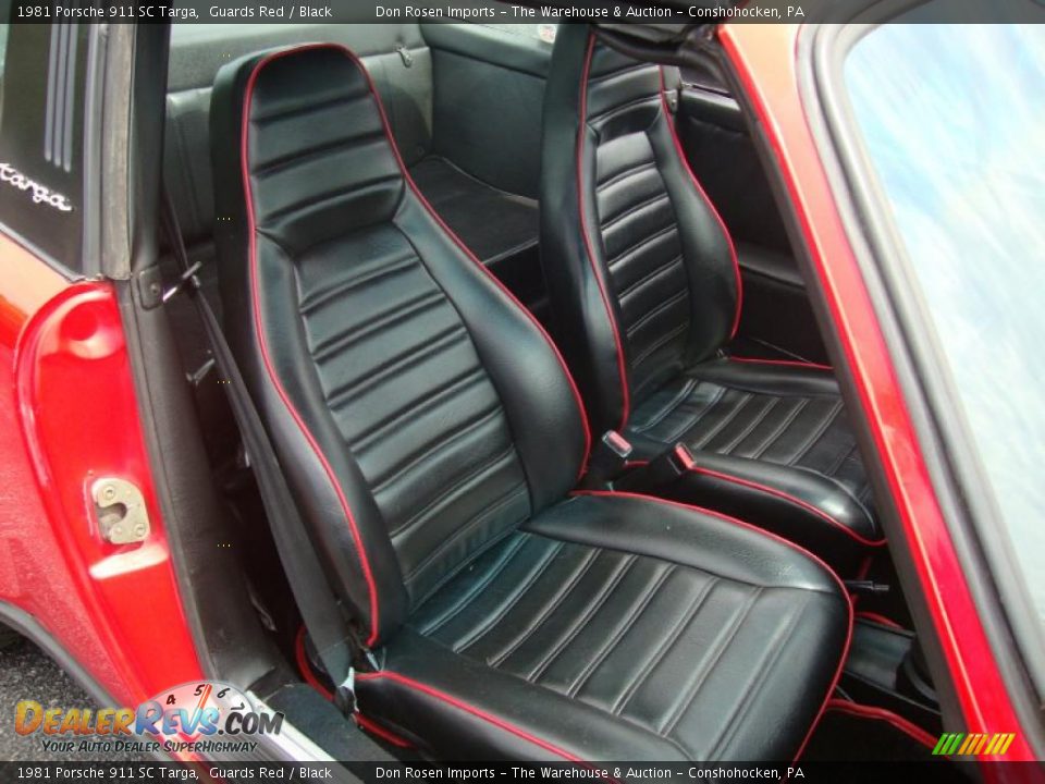Front Seat of 1981 Porsche 911 SC Targa Photo #20