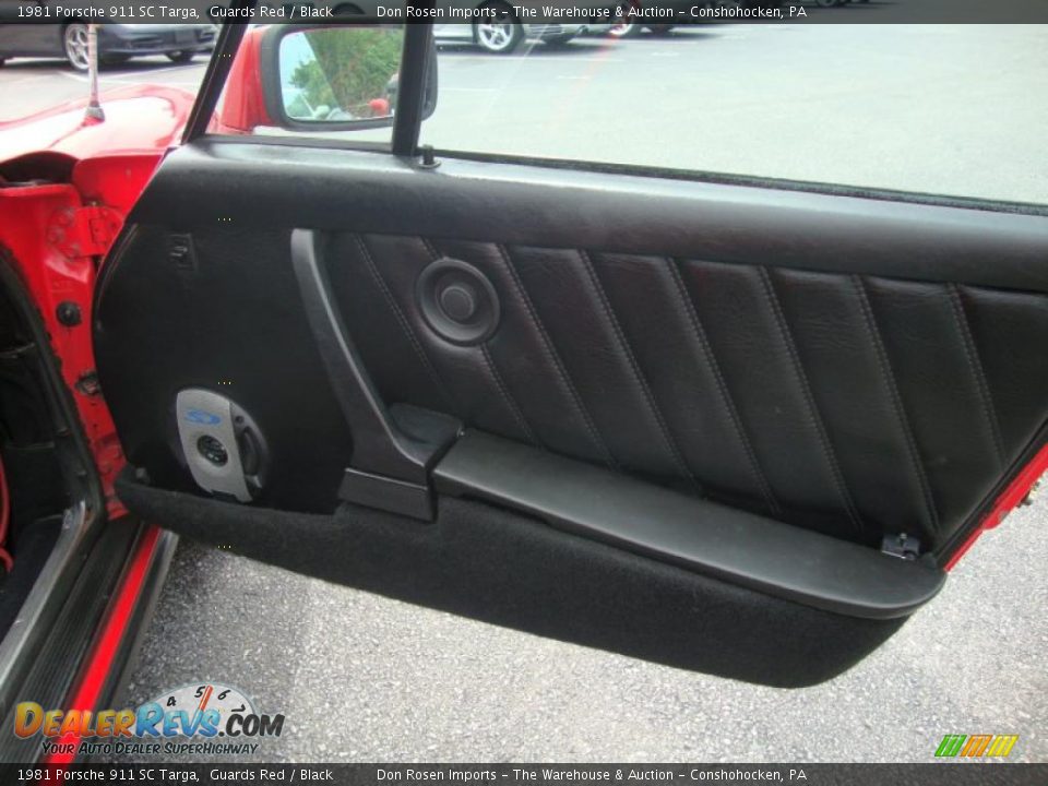 Door Panel of 1981 Porsche 911 SC Targa Photo #21