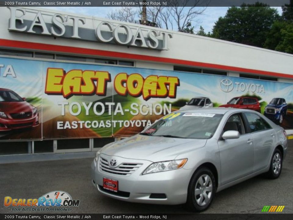 2009 Toyota Camry Classic Silver Metallic / Ash Photo #1
