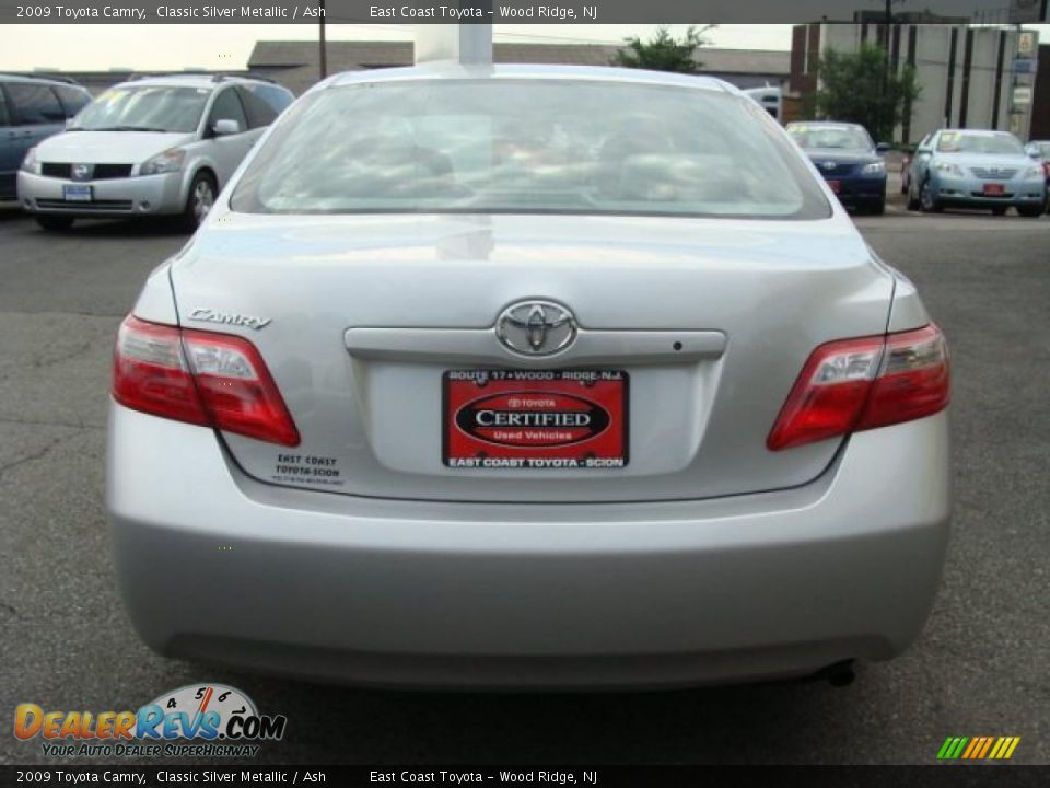 2009 Toyota Camry Classic Silver Metallic / Ash Photo #5