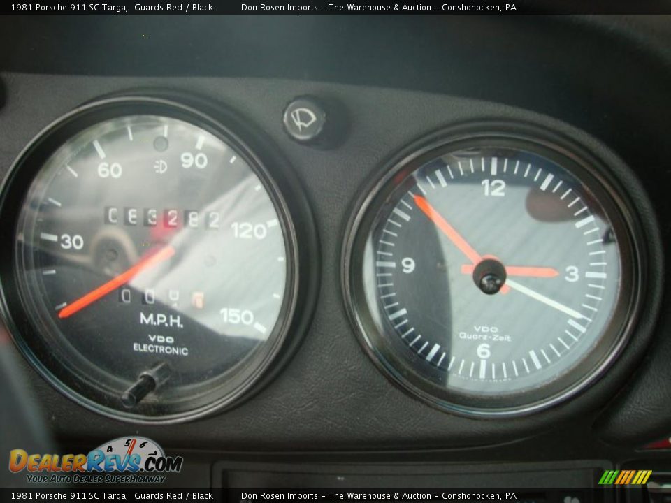 1981 Porsche 911 SC Targa Gauges Photo #36