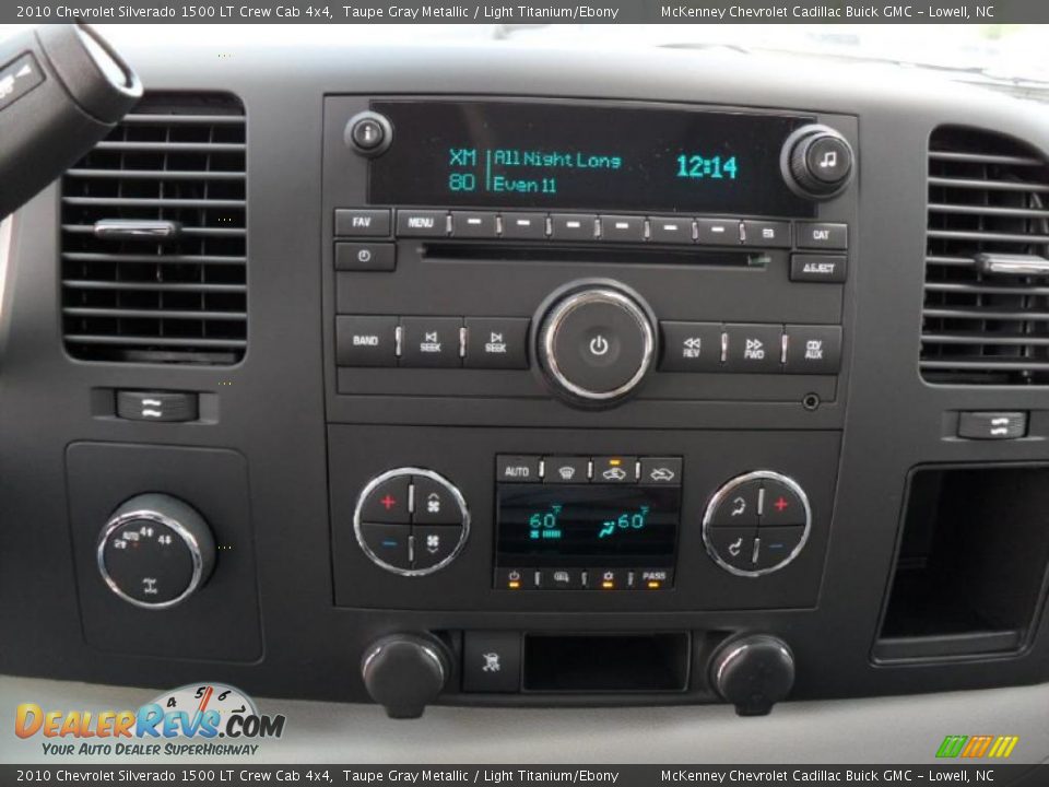2010 Chevrolet Silverado 1500 LT Crew Cab 4x4 Taupe Gray Metallic / Light Titanium/Ebony Photo #11