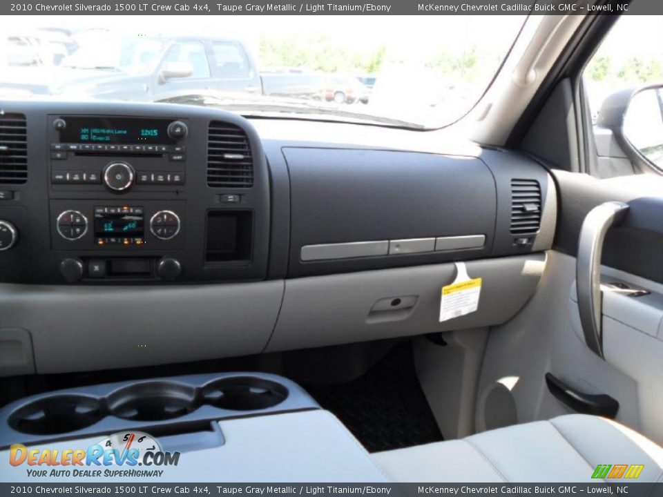 2010 Chevrolet Silverado 1500 LT Crew Cab 4x4 Taupe Gray Metallic / Light Titanium/Ebony Photo #14