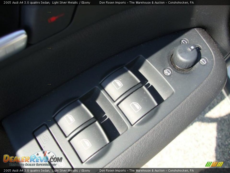 2005 Audi A4 3.0 quattro Sedan Light Silver Metallic / Ebony Photo #15