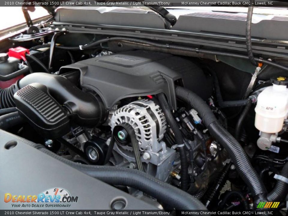 2010 Chevrolet Silverado 1500 LT Crew Cab 4x4 Taupe Gray Metallic / Light Titanium/Ebony Photo #23