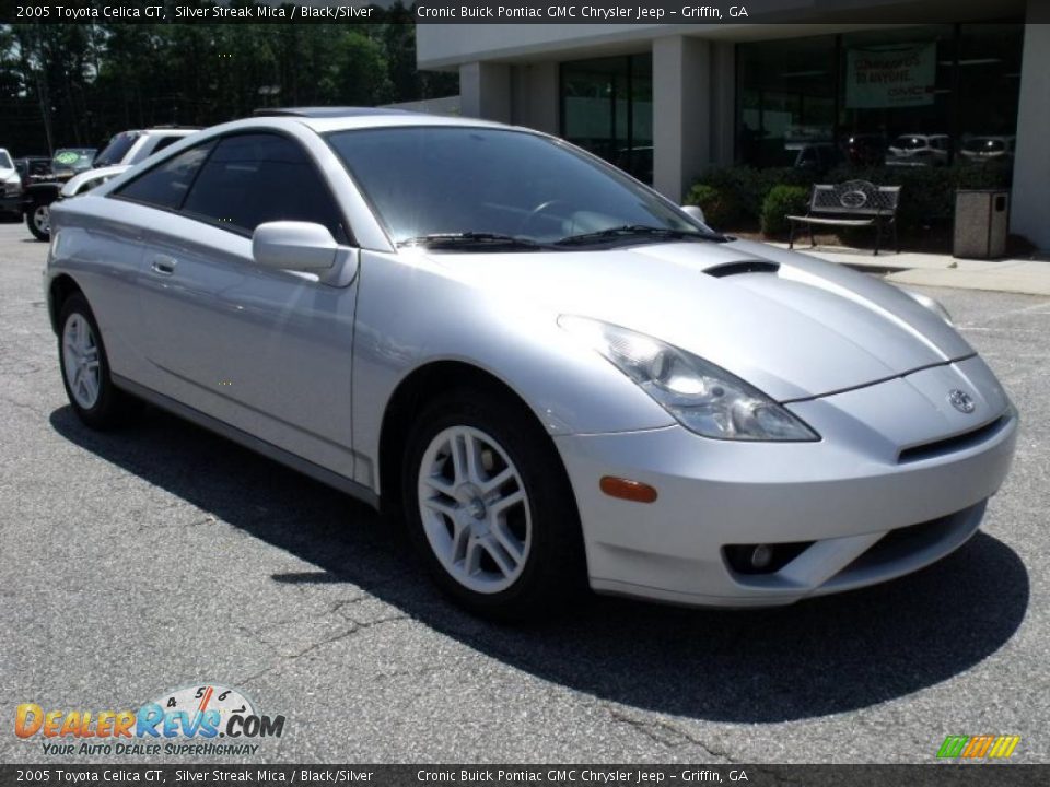 2005 Toyota Celica GT Silver Streak Mica / Black/Silver Photo #2