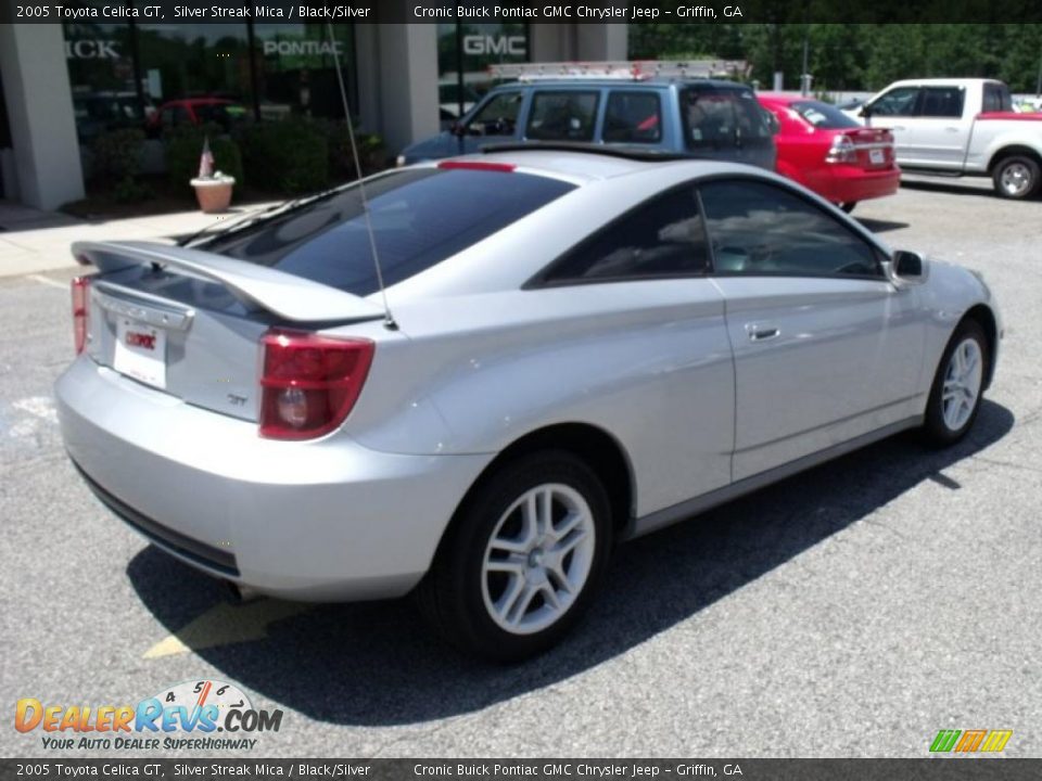 2005 Toyota Celica GT Silver Streak Mica / Black/Silver Photo #8
