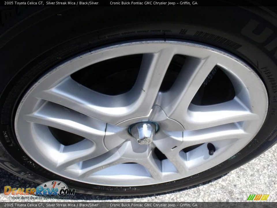 2005 Toyota Celica GT Silver Streak Mica / Black/Silver Photo #9