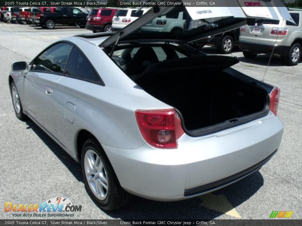 2005 Toyota Celica GT Silver Streak Mica / Black/Silver Photo #12