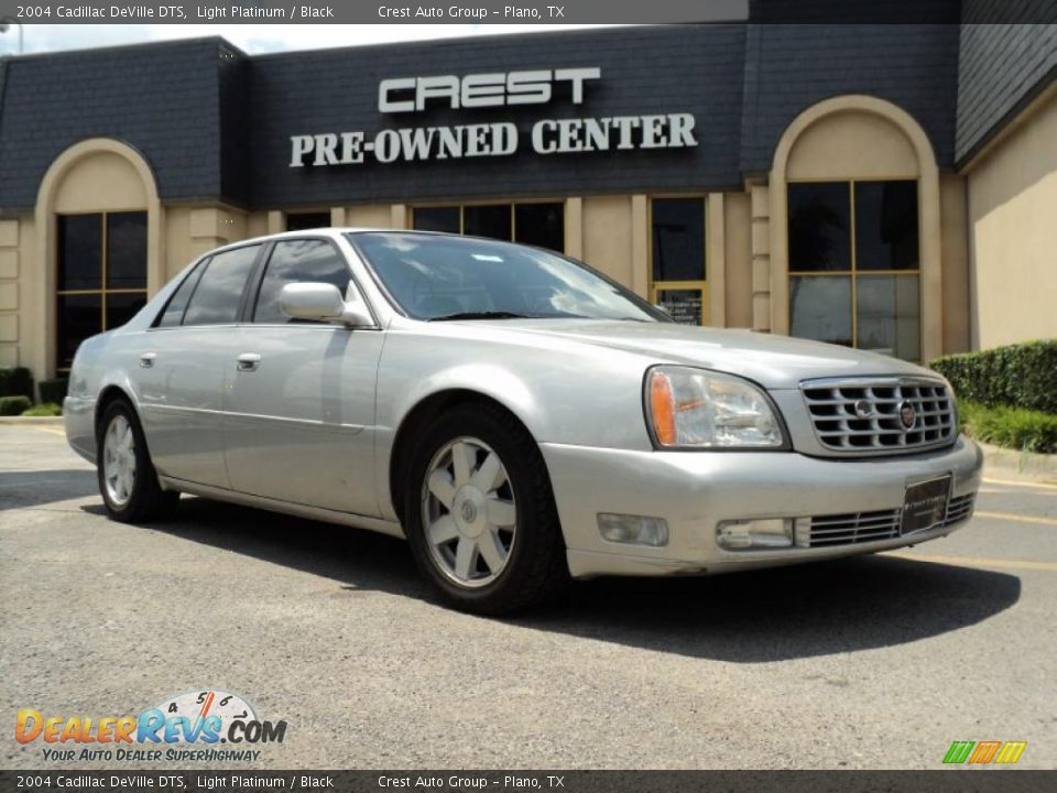 2004 Cadillac DeVille DTS Light Platinum / Black Photo #1
