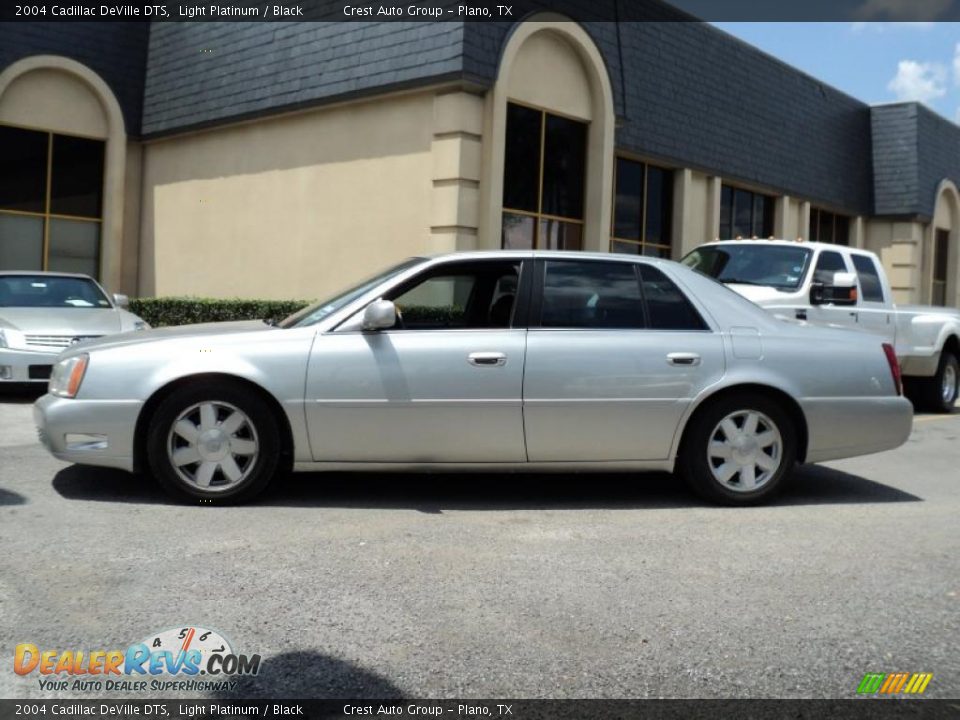 2004 Cadillac DeVille DTS Light Platinum / Black Photo #4