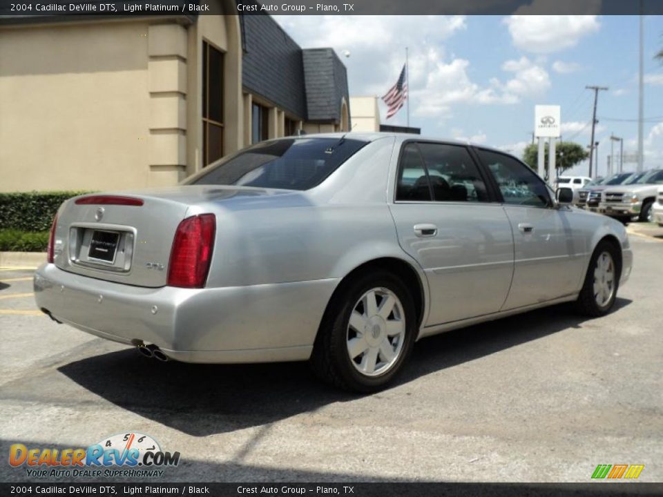2004 Cadillac DeVille DTS Light Platinum / Black Photo #6