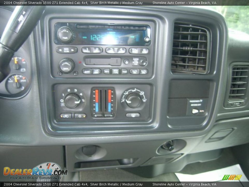 2004 Chevrolet Silverado 1500 Z71 Extended Cab 4x4 Silver Birch Metallic / Medium Gray Photo #14