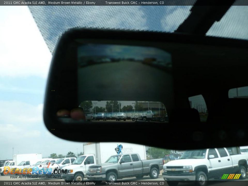 2011 GMC Acadia SLE AWD Medium Brown Metallic / Ebony Photo #6