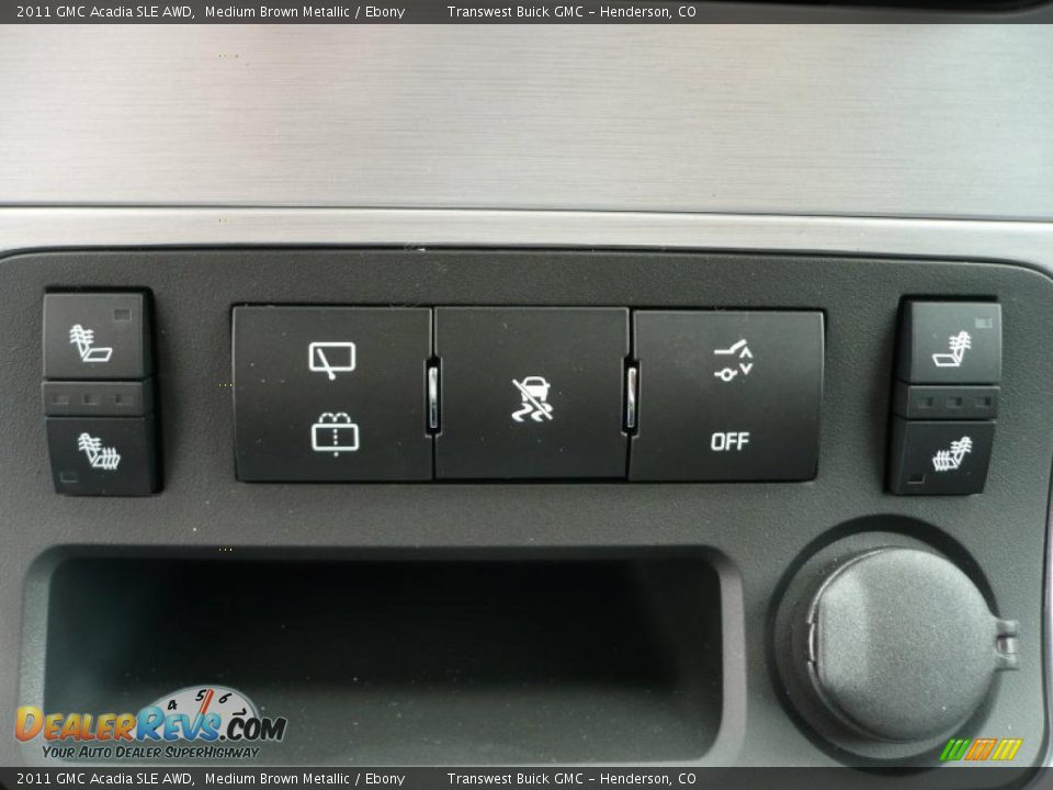 2011 GMC Acadia SLE AWD Medium Brown Metallic / Ebony Photo #8