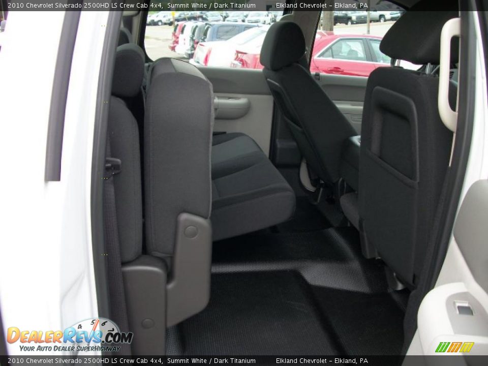 2010 Chevrolet Silverado 2500HD LS Crew Cab 4x4 Summit White / Dark Titanium Photo #21