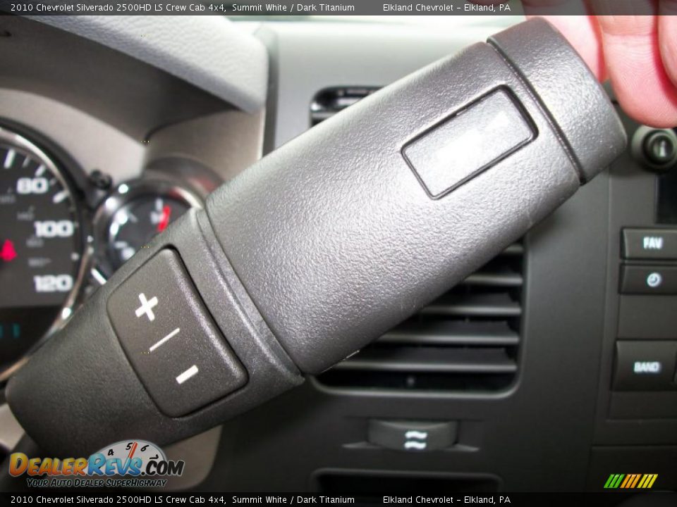 2010 Chevrolet Silverado 2500HD LS Crew Cab 4x4 Summit White / Dark Titanium Photo #33