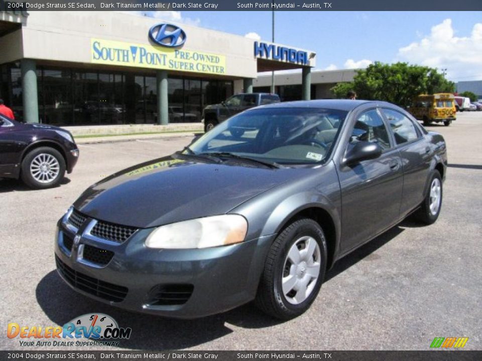 2004 Dodge Stratus SE Sedan Dark Titanium Metallic / Dark Slate Gray Photo #1