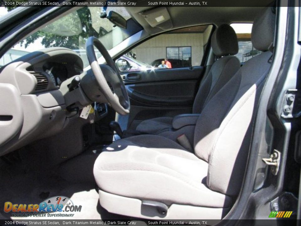 2004 Dodge Stratus SE Sedan Dark Titanium Metallic / Dark Slate Gray Photo #6