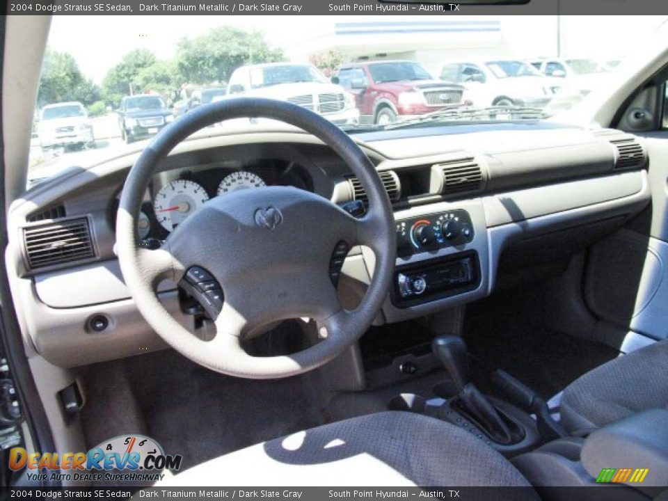 2004 Dodge Stratus SE Sedan Dark Titanium Metallic / Dark Slate Gray Photo #8