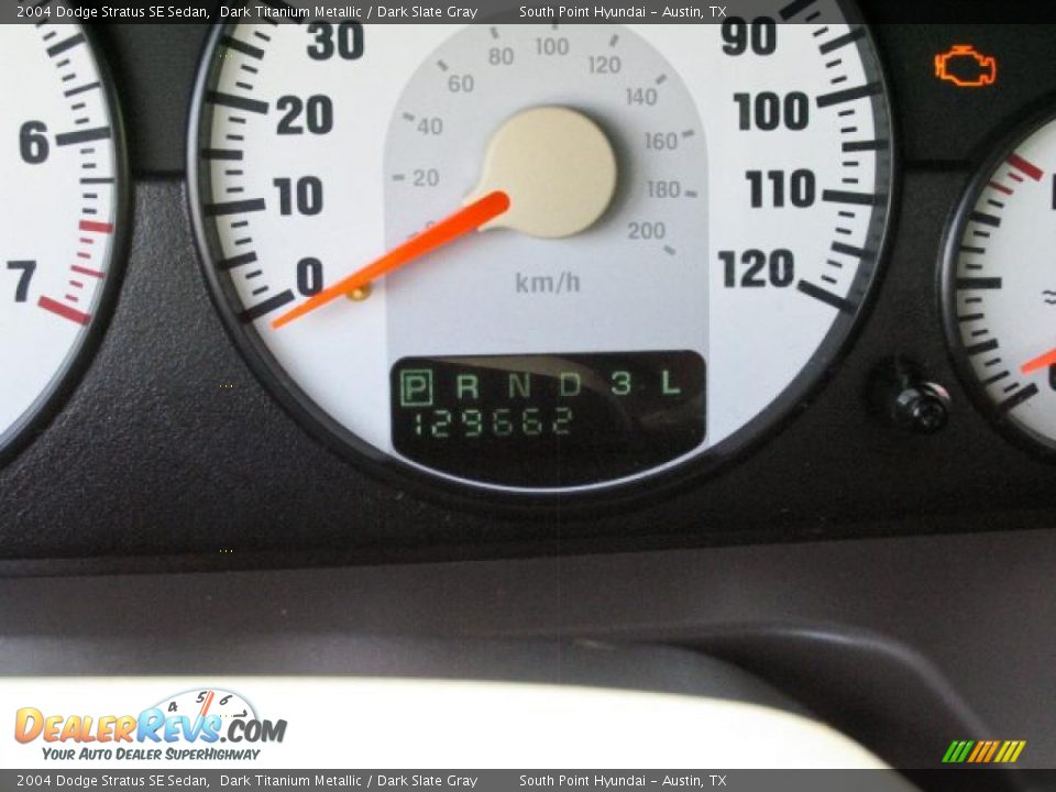 2004 Dodge Stratus SE Sedan Dark Titanium Metallic / Dark Slate Gray Photo #12