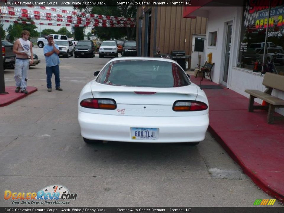 2002 Chevrolet Camaro Coupe Arctic White / Ebony Black Photo #3