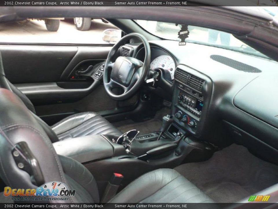 2002 Chevrolet Camaro Coupe Arctic White / Ebony Black Photo #5