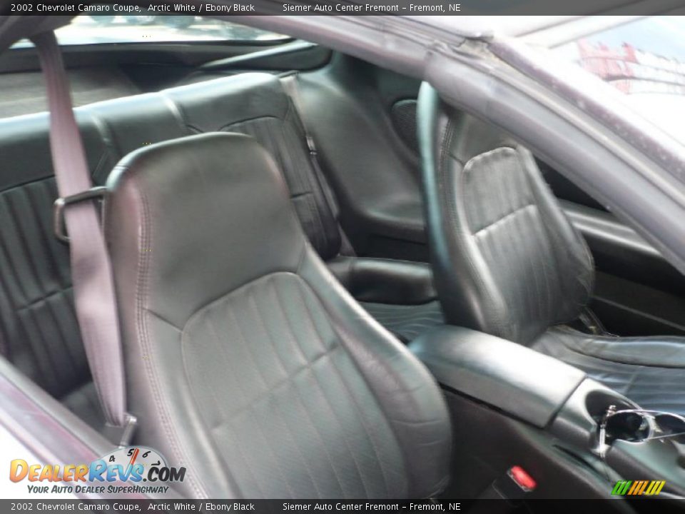 2002 Chevrolet Camaro Coupe Arctic White / Ebony Black Photo #6