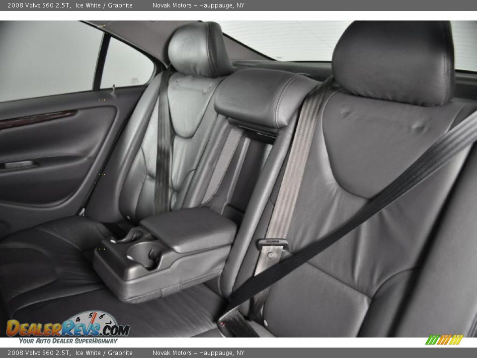 2008 Volvo S60 2.5T Ice White / Graphite Photo #19