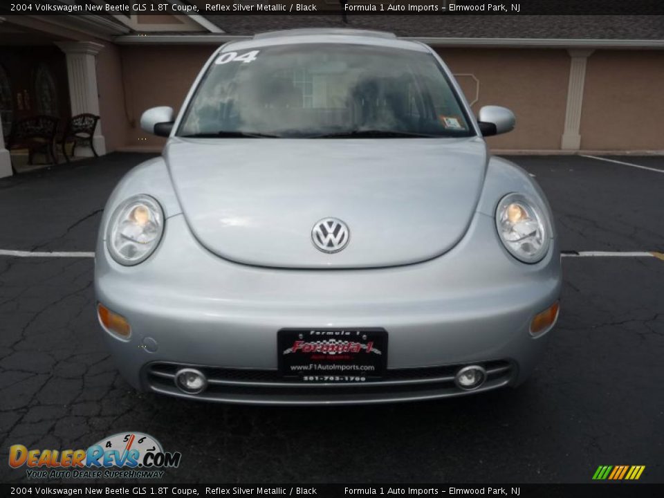 2004 Volkswagen New Beetle GLS 1.8T Coupe Reflex Silver Metallic / Black Photo #8