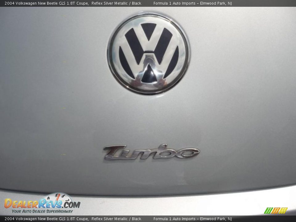 2004 Volkswagen New Beetle GLS 1.8T Coupe Reflex Silver Metallic / Black Photo #16