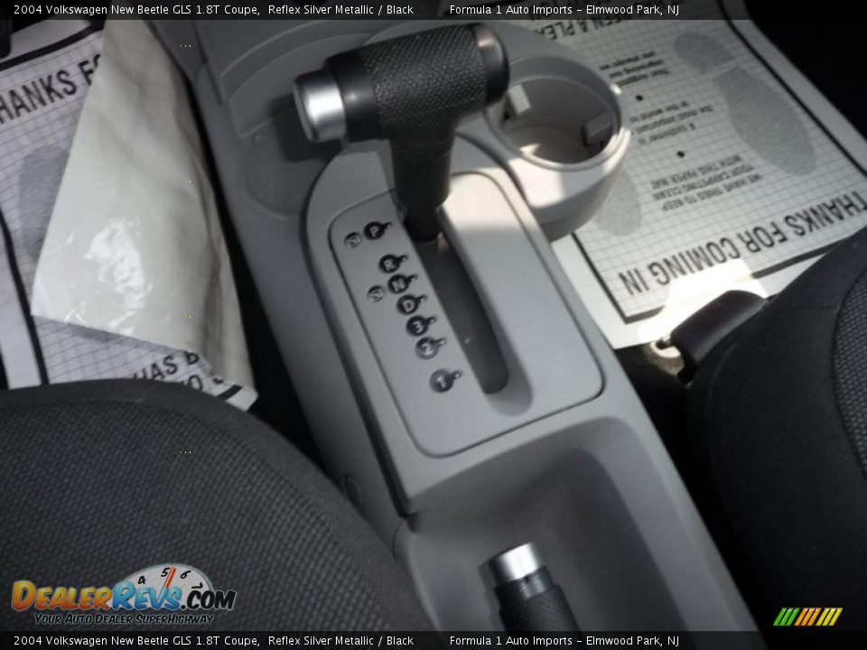 2004 Volkswagen New Beetle GLS 1.8T Coupe Reflex Silver Metallic / Black Photo #20