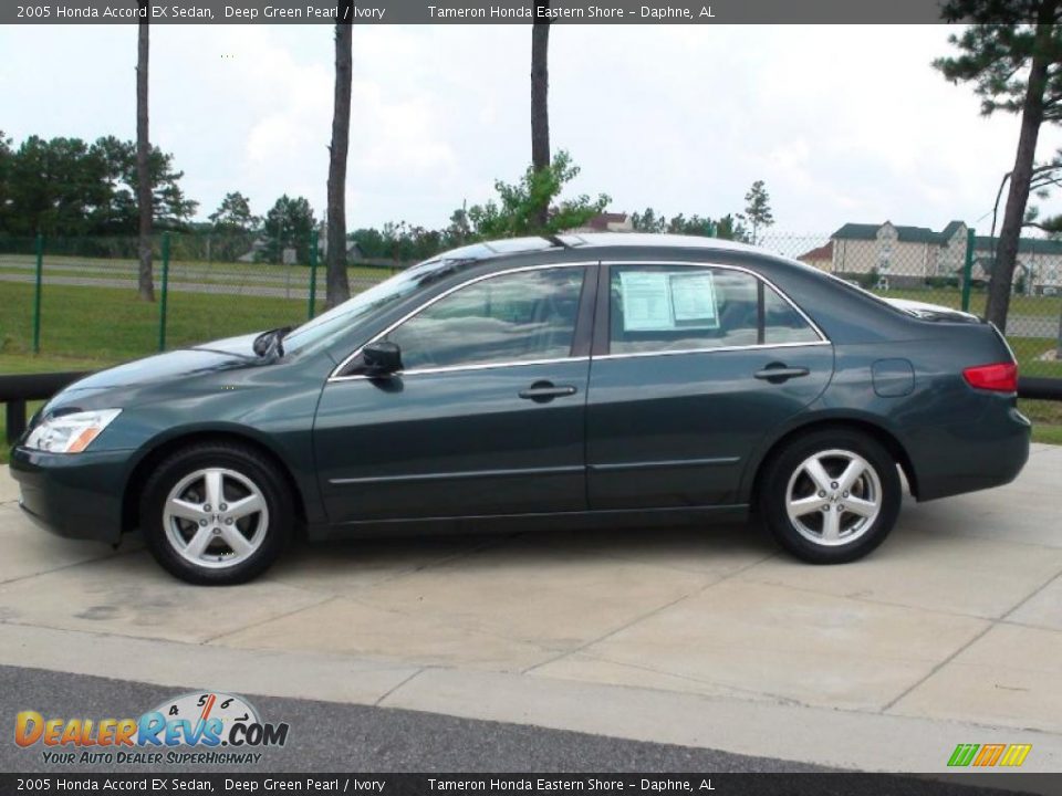 2005 Honda accord deep green pearl #1