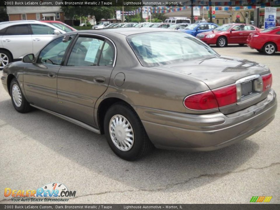2003 Buick LeSabre Custom Dark Bronzemist Metallic / Taupe Photo #5
