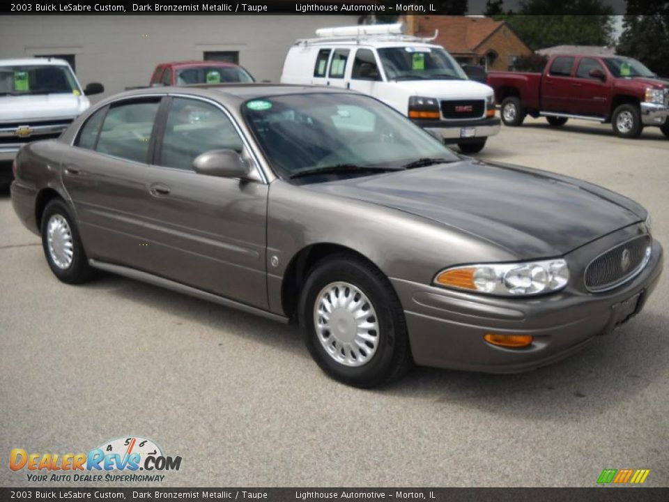 2003 Buick LeSabre Custom Dark Bronzemist Metallic / Taupe Photo #6
