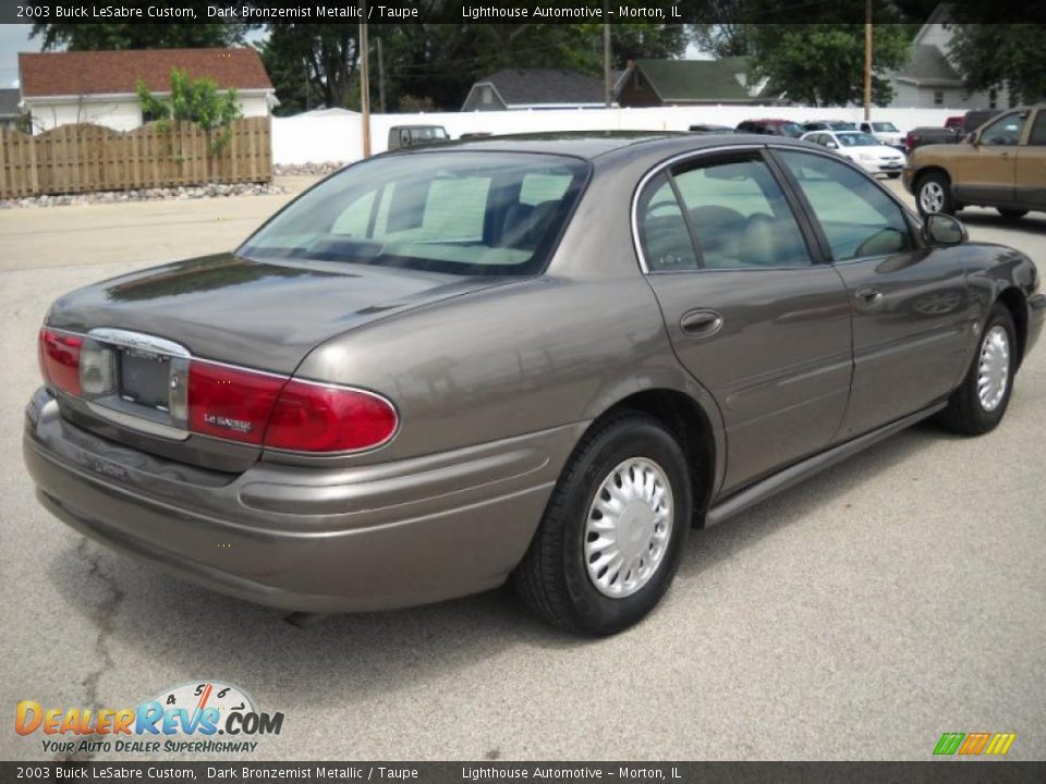 2003 Buick LeSabre Custom Dark Bronzemist Metallic / Taupe Photo #7