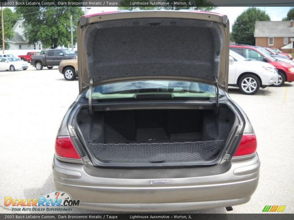 2003 Buick LeSabre Custom Dark Bronzemist Metallic / Taupe Photo #9