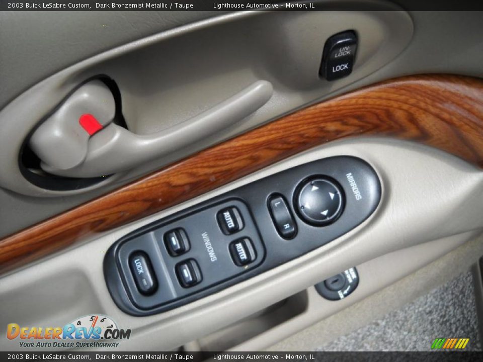 2003 Buick LeSabre Custom Dark Bronzemist Metallic / Taupe Photo #12