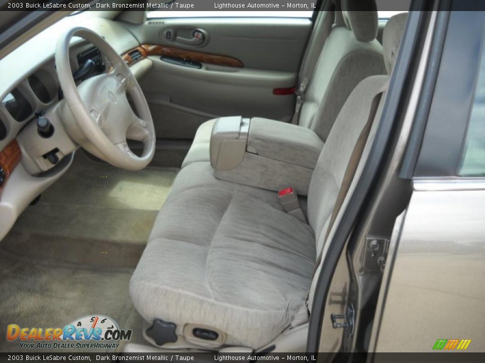 2003 Buick LeSabre Custom Dark Bronzemist Metallic / Taupe Photo #13