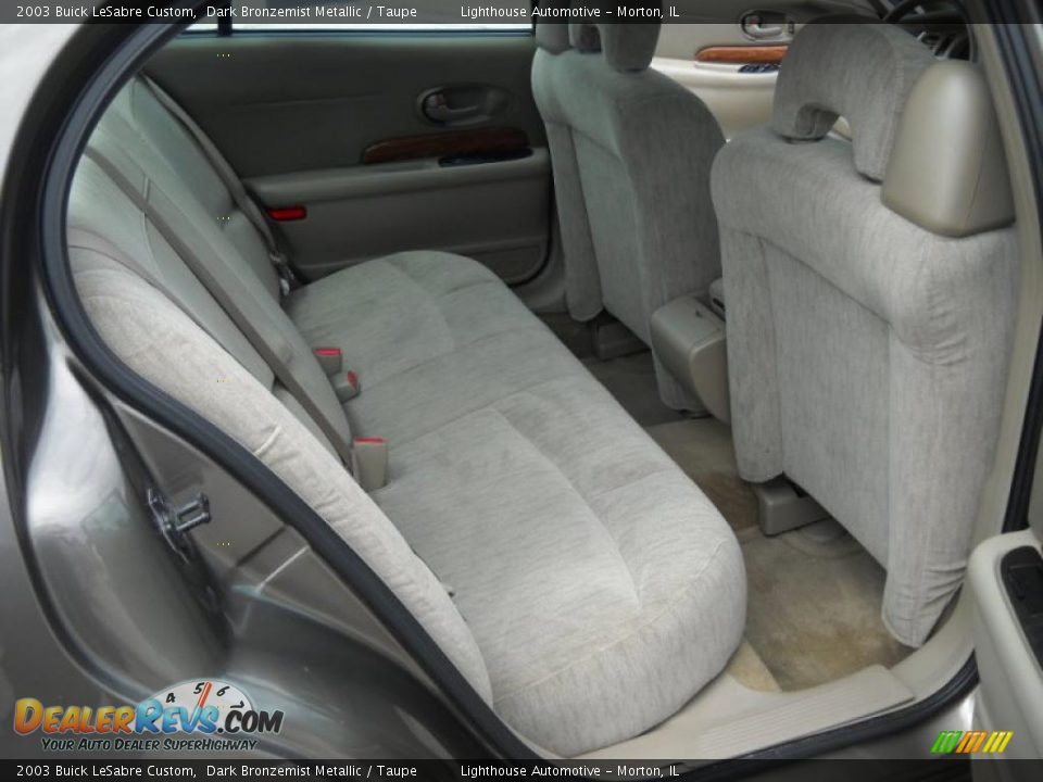 2003 Buick LeSabre Custom Dark Bronzemist Metallic / Taupe Photo #24
