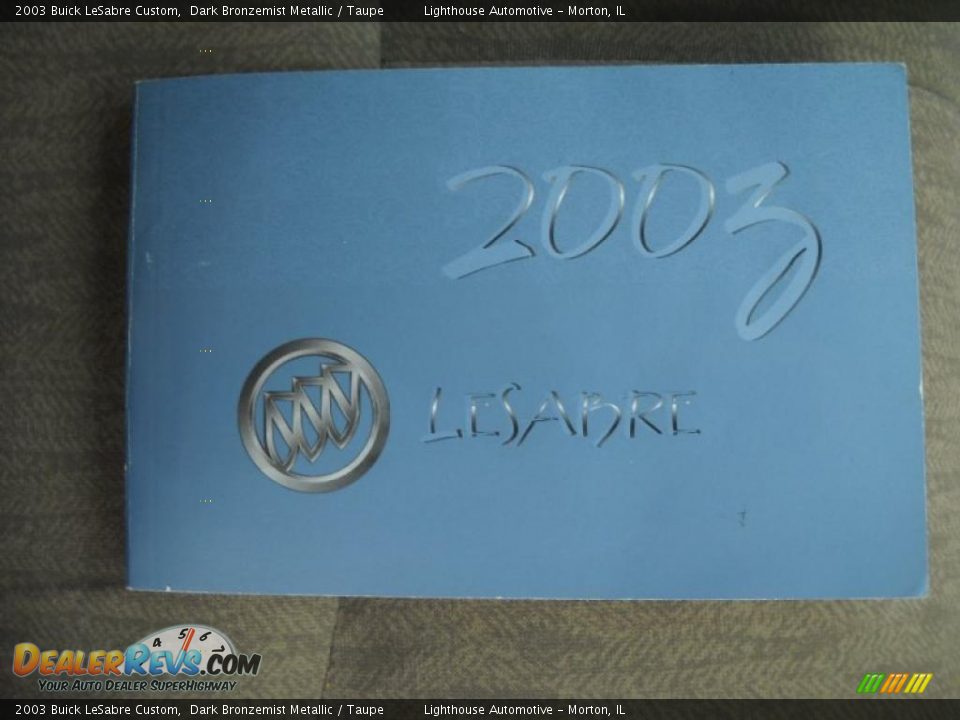 2003 Buick LeSabre Custom Dark Bronzemist Metallic / Taupe Photo #25