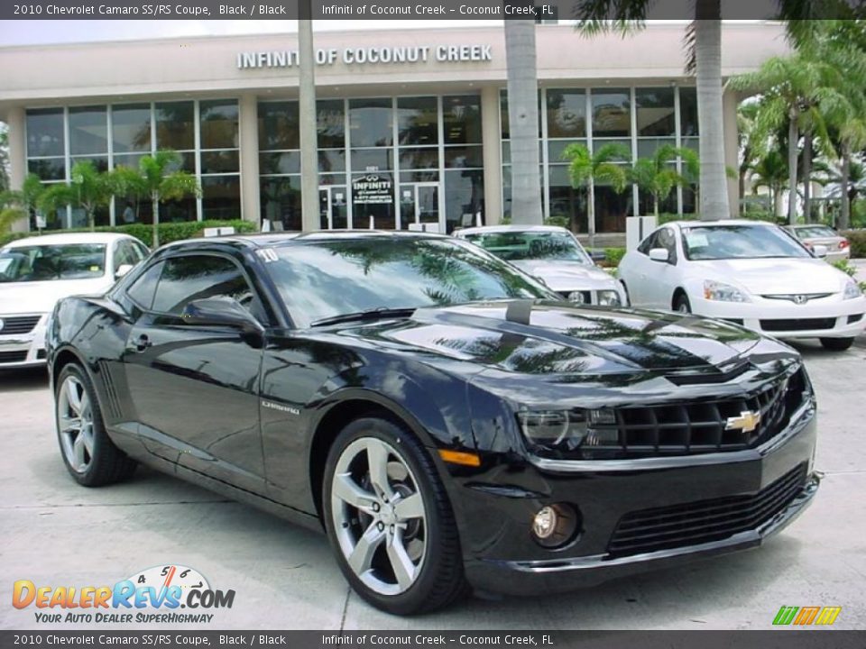 2010 Chevrolet Camaro SS/RS Coupe Black / Black Photo #1