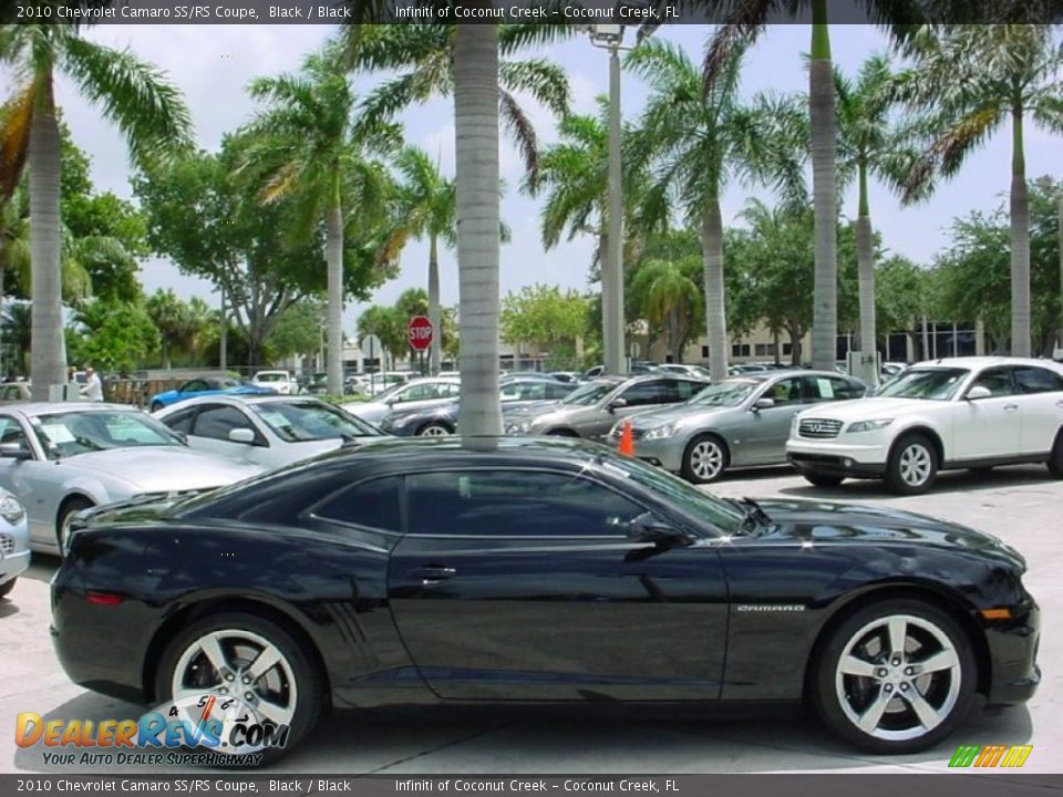 2010 Chevrolet Camaro SS/RS Coupe Black / Black Photo #5
