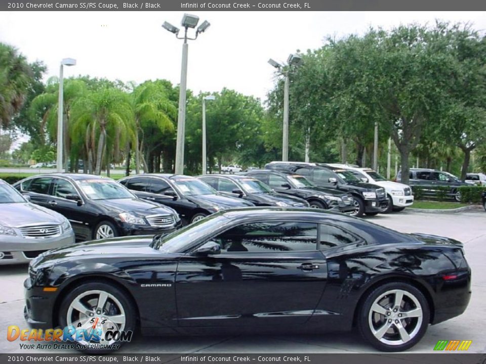 2010 Chevrolet Camaro SS/RS Coupe Black / Black Photo #9