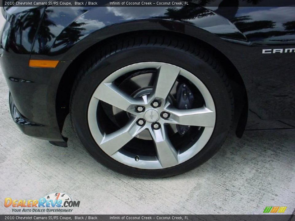 2010 Chevrolet Camaro SS/RS Coupe Black / Black Photo #11