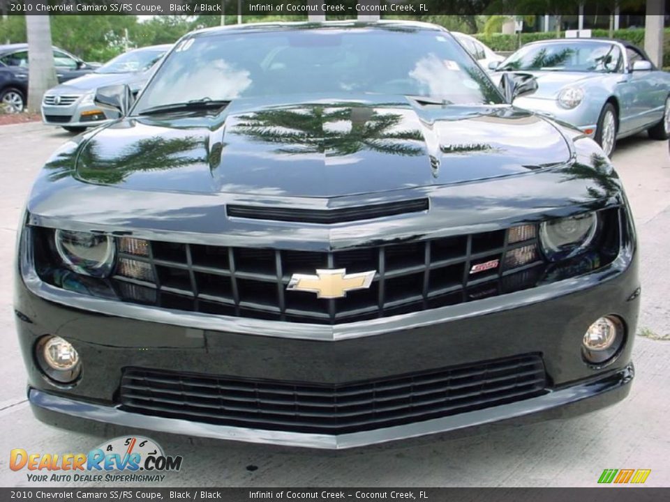 2010 Chevrolet Camaro SS/RS Coupe Black / Black Photo #14